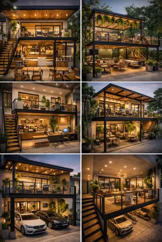 Mezannine Cafe Modern di Leuwiliang